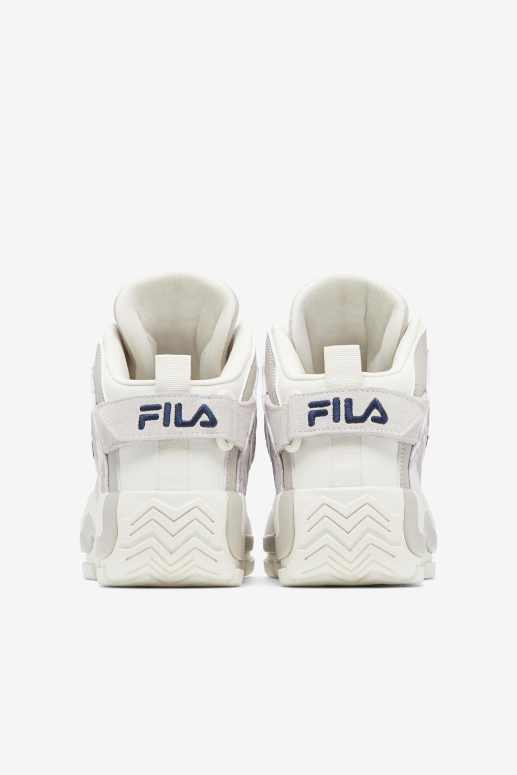 FILA Men's Grant Hill 2 147 SNOW WHITE / PUMICE STONE / FILA NAVY | Men Sneakers
