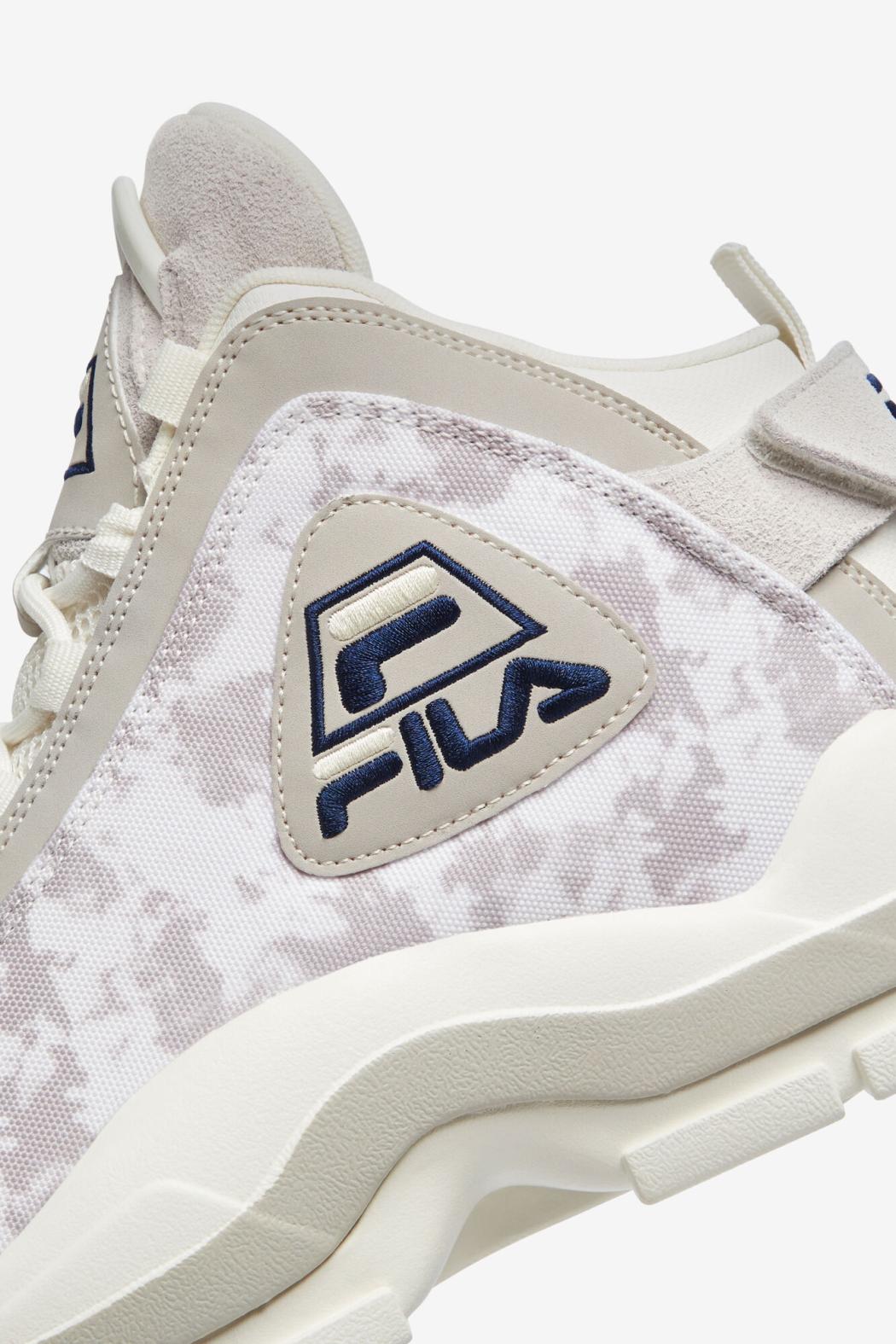 FILA Men's Grant Hill 2 147 SNOW WHITE / PUMICE STONE / FILA NAVY | Men Sneakers