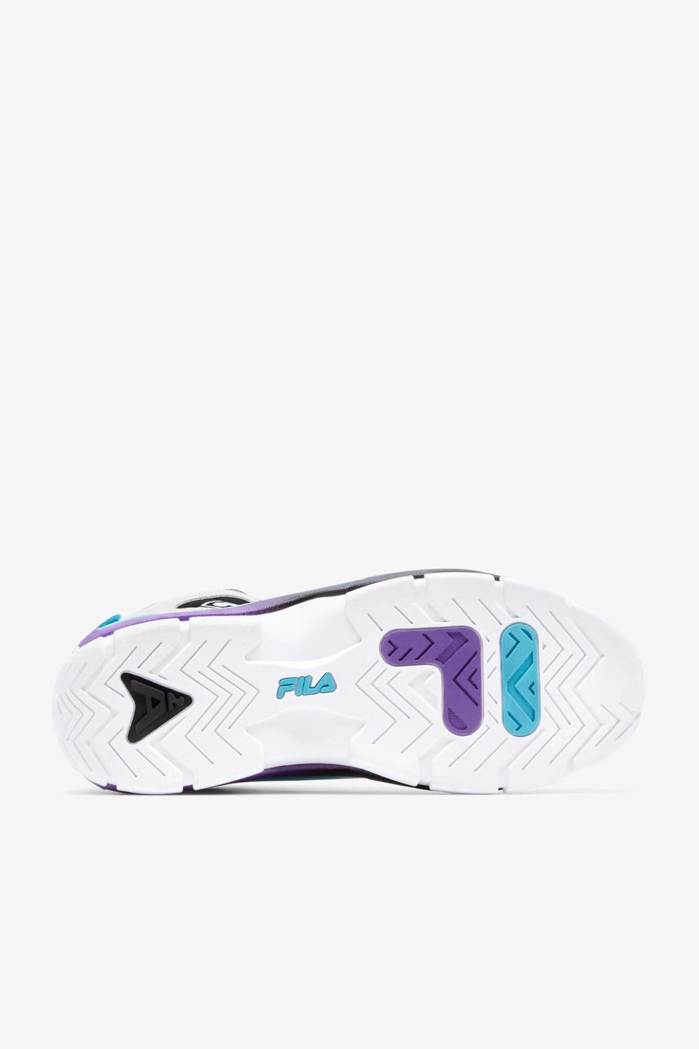 FILA Men's Grant Hill 2 148 WHITE / SCUBA BLUE / ELECTRIC PURPLE | Men Sneakers &amp; Lifestyle