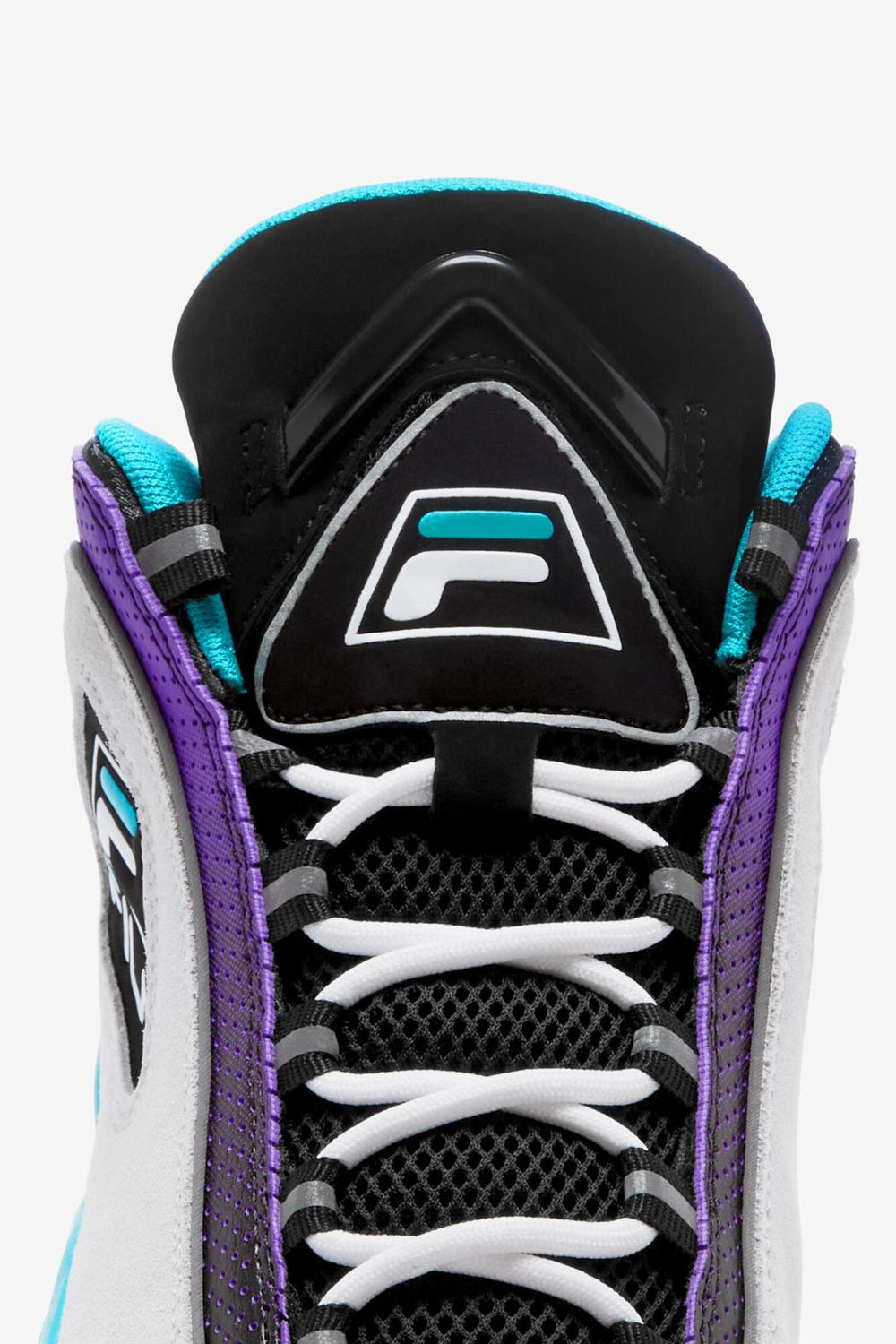 FILA Men's Grant Hill 2 148 WHITE / SCUBA BLUE / ELECTRIC PURPLE | Men Sneakers &amp; Lifestyle