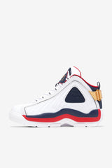 FILA Men's Grant Hill 2 Game Break 125 WHITE / DRESS BLUES / FILA RED | Men Sneakers &amp; Lifestyle