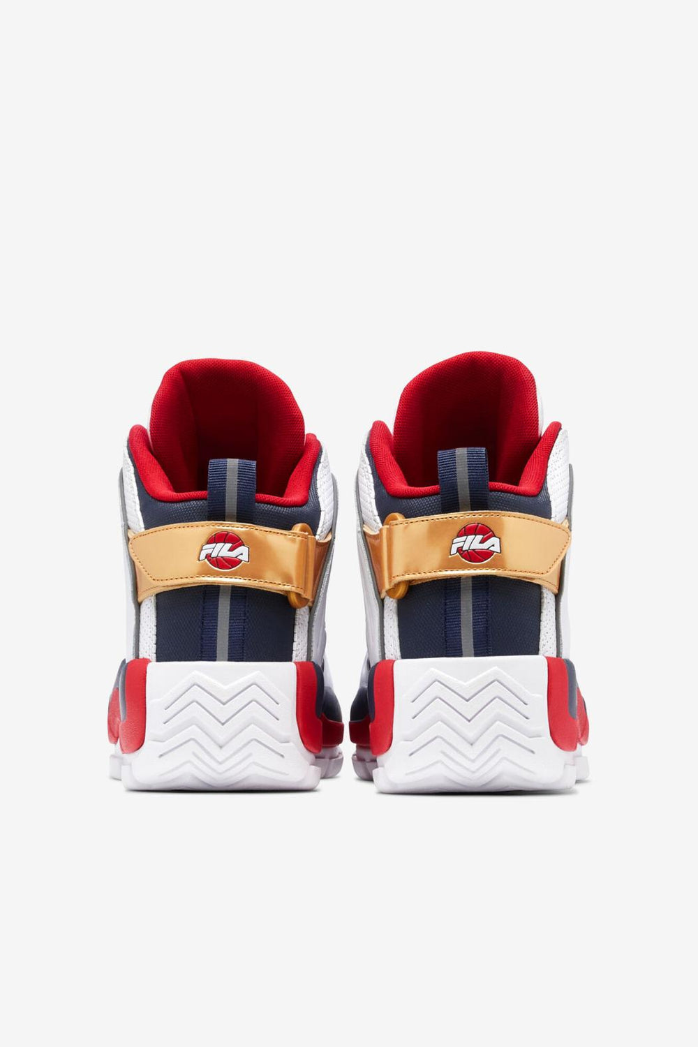 FILA Men's Grant Hill 2 Game Break 125 WHITE / DRESS BLUES / FILA RED | Men Sneakers &amp; Lifestyle