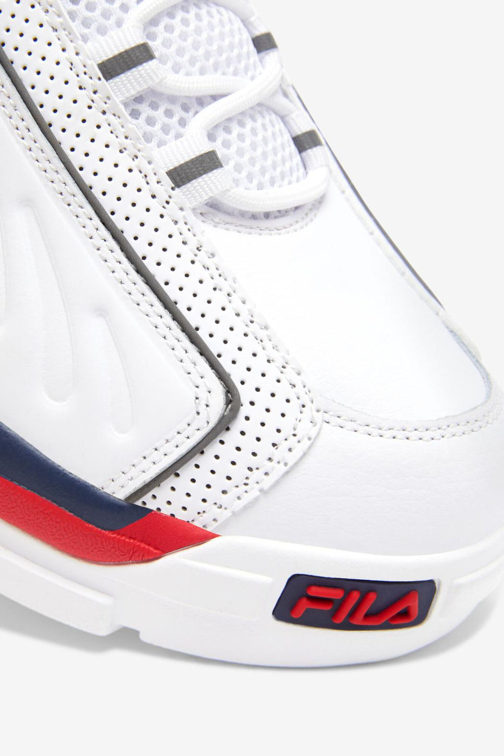 FILA Men's Grant Hill 2 Game Break 125 WHITE / DRESS BLUES / FILA RED | Men Sneakers &amp; Lifestyle