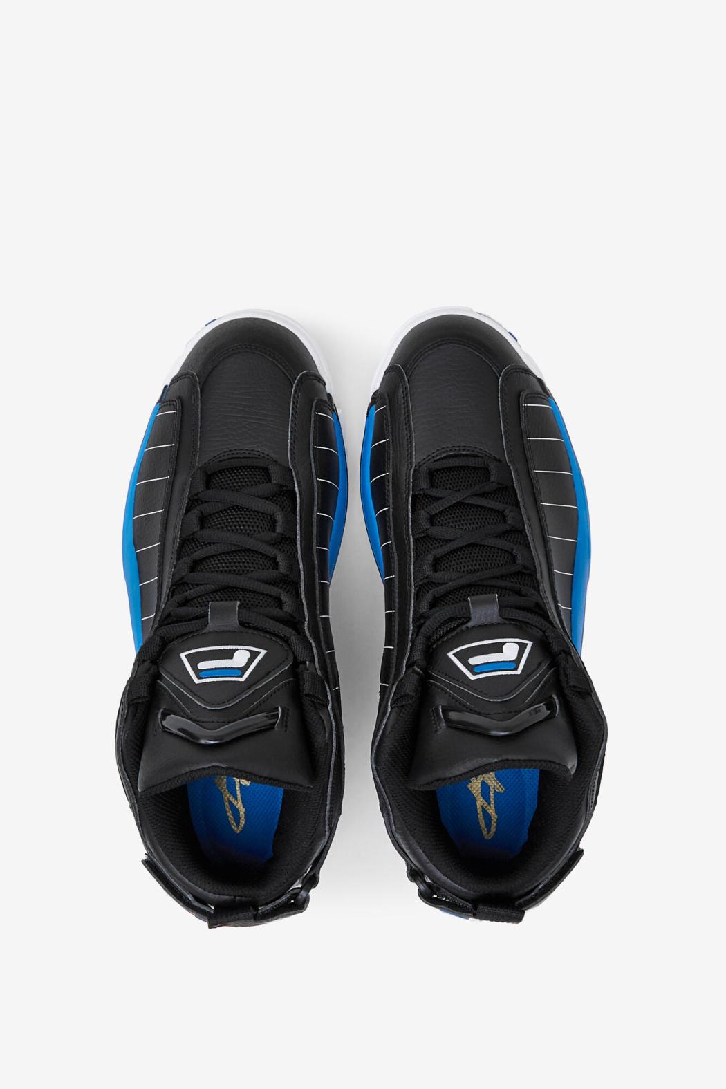 FILA Men's Grant Hill 2 History 018 BLACK / WHITE / IMPERIAL BLUE | Men Grant Hill