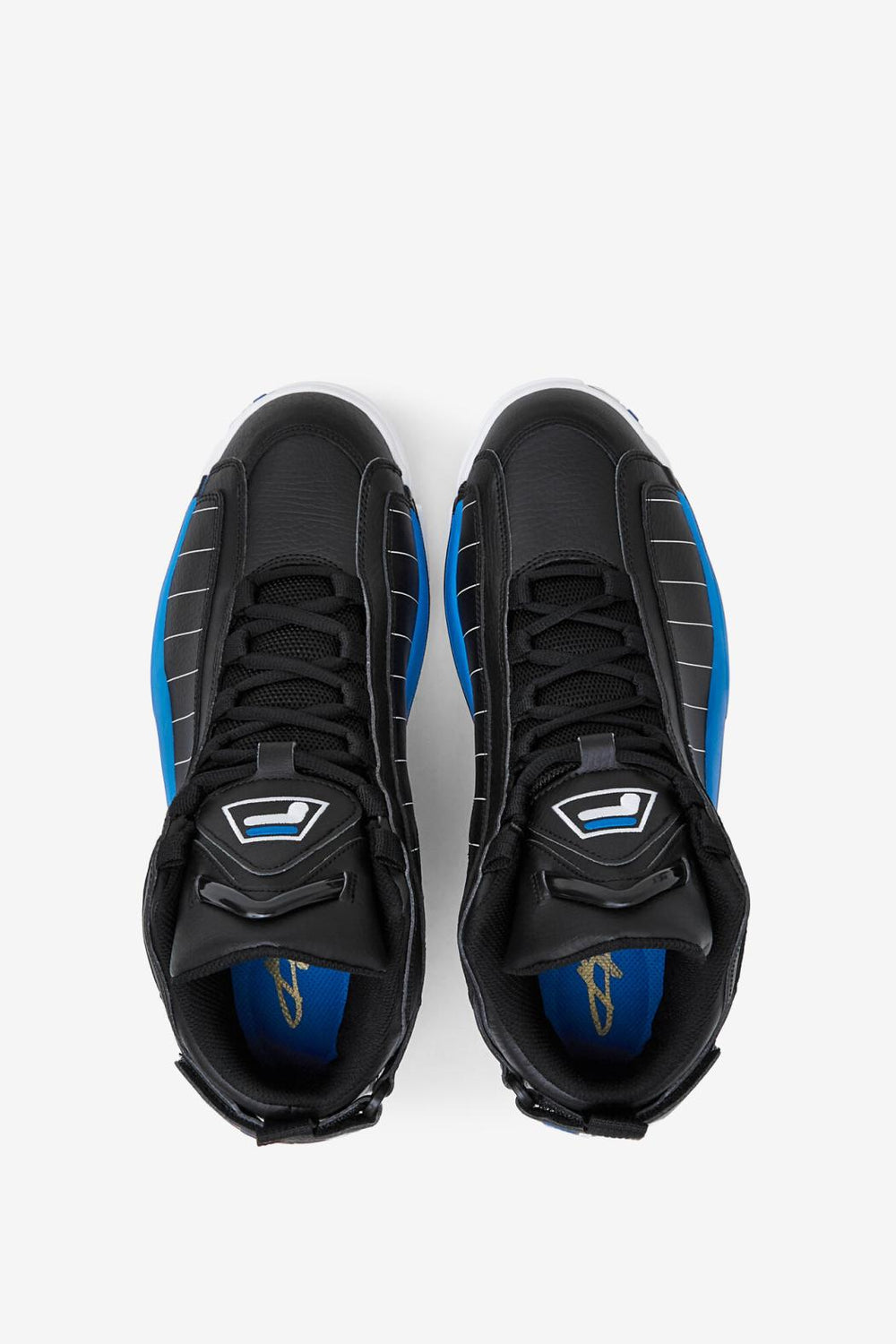 FILA Men's Grant Hill 2 History 018 BLACK / WHITE / IMPERIAL BLUE | Men Grant Hill