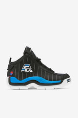 FILA Men's Grant Hill 2 History 018 BLACK / WHITE / IMPERIAL BLUE | Men Grant Hill