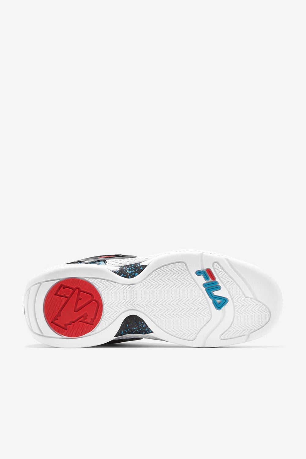 FILA Men's Grant Hill 3 027 BLACK / CAPRI BREEZE / FILA RED | Men Sneakers &amp; Lifestyle