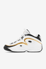 FILA Men's Grant Hill 3 115 WHITE / BLACK / METALLIC GOLD | Men Sneakers &amp; Lifestyle