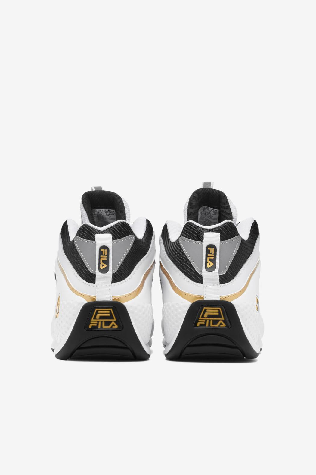 FILA Men's Grant Hill 3 115 WHITE / BLACK / METALLIC GOLD | Men Sneakers &amp; Lifestyle