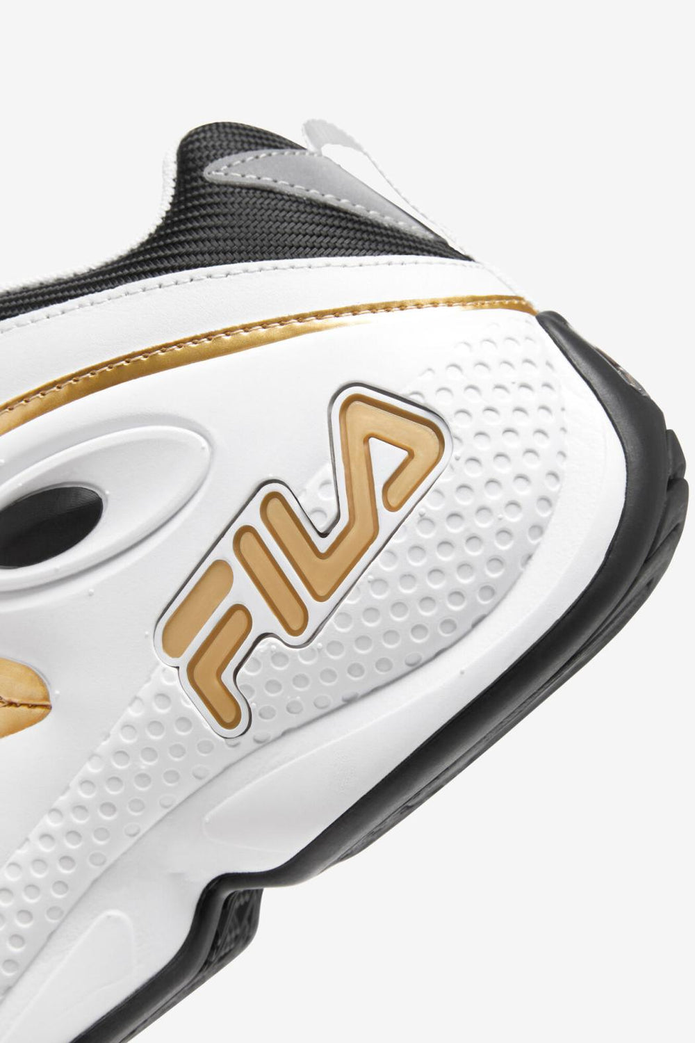 FILA Men's Grant Hill 3 115 WHITE / BLACK / METALLIC GOLD | Men Sneakers &amp; Lifestyle