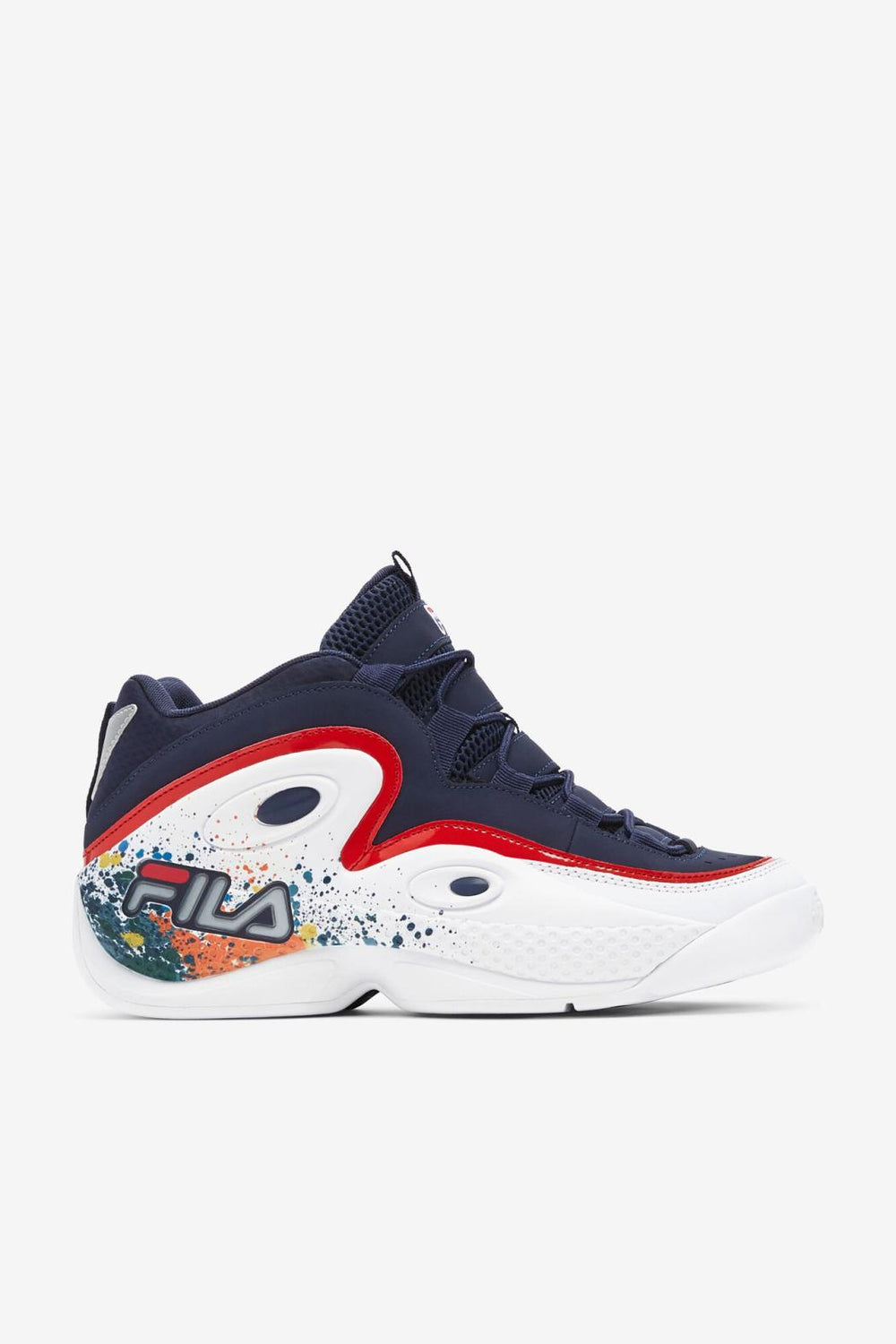 FILA Men's Grant Hill 3 DIY 422 FILA NAVY / MULTI / WHITE | Men Grant Hill