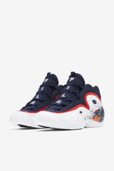 FILA Men's Grant Hill 3 DIY 422 FILA NAVY / MULTI / WHITE | Men Grant Hill