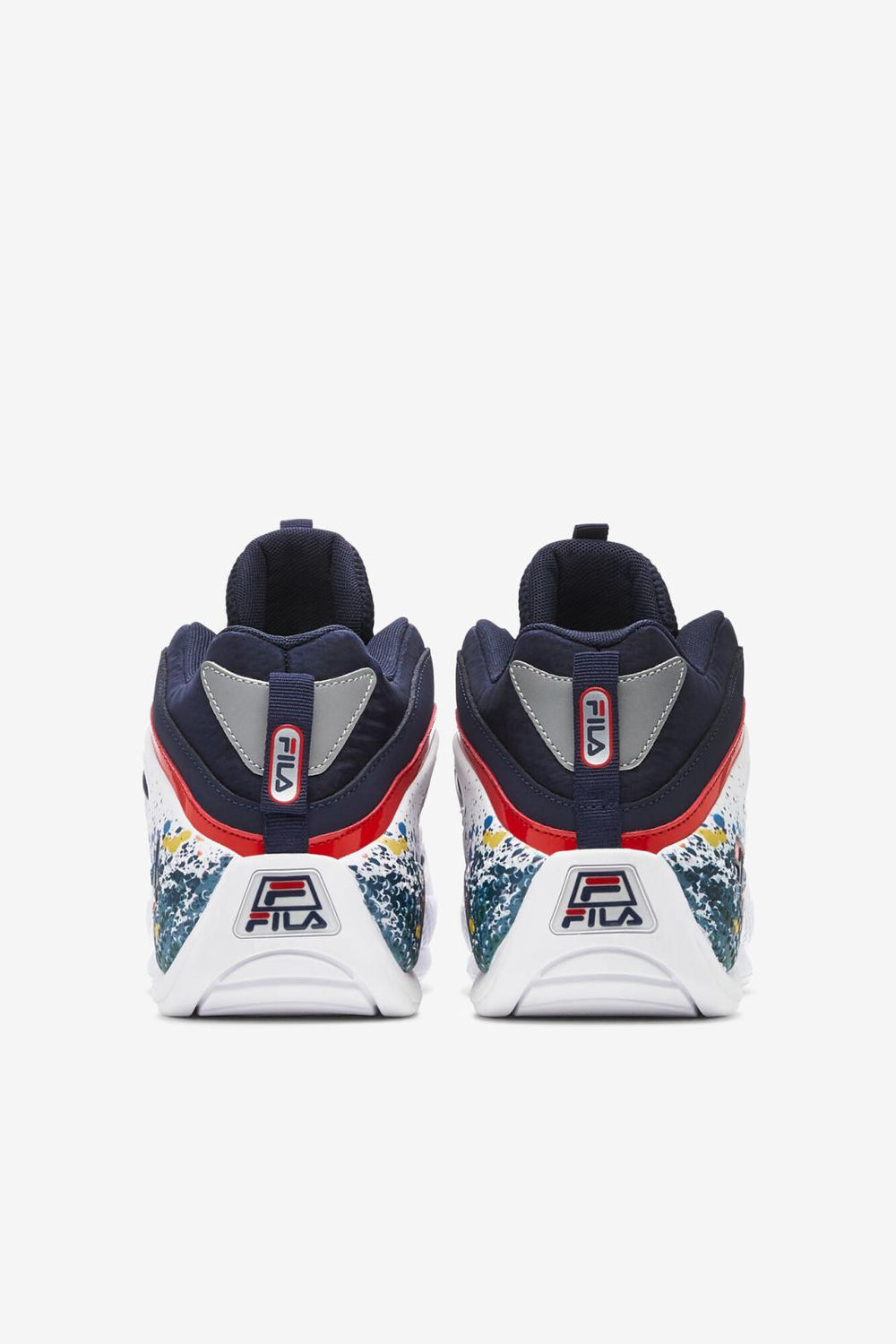 FILA Men's Grant Hill 3 DIY 422 FILA NAVY / MULTI / WHITE | Men Grant Hill