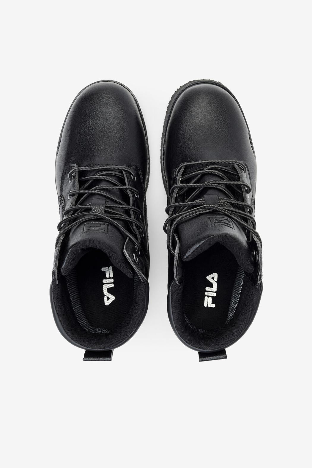FILA Men's Landing Steel Slip Resistant Steel Toe Boot BLK/BLK/BLK | Men Steel Toe Shoes