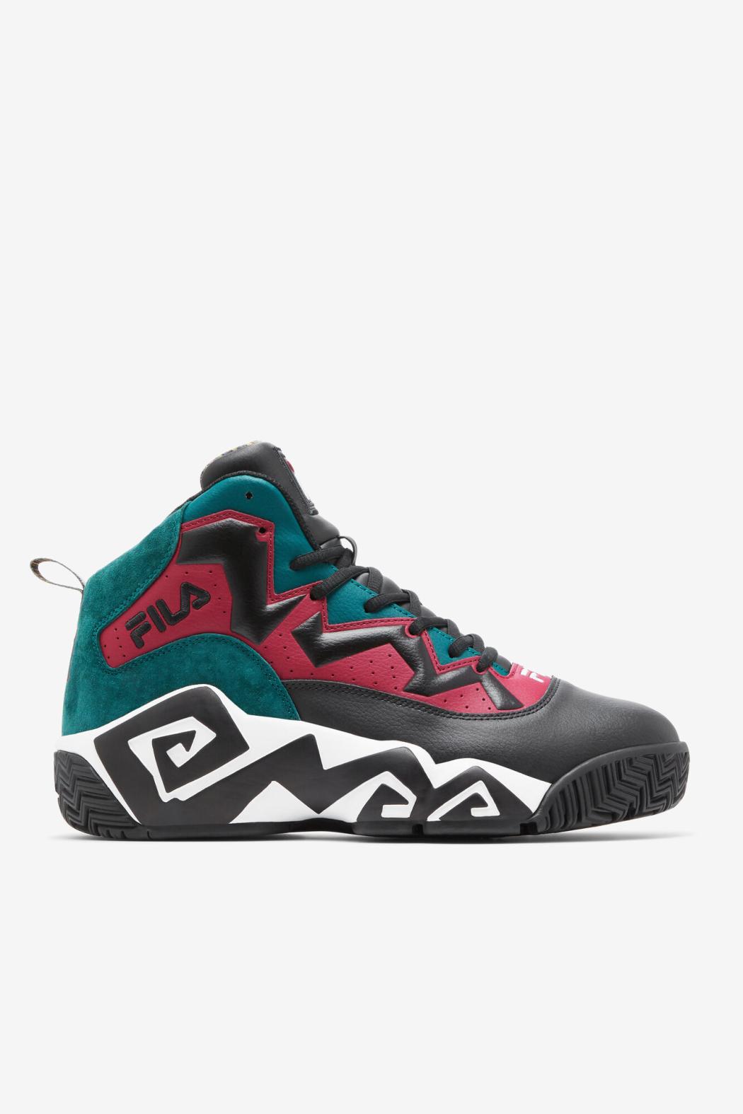 FILA Men's MB 014 BLACK / JUNE BUG / SAFFRON | Men Sneakers &amp; Lifestyle