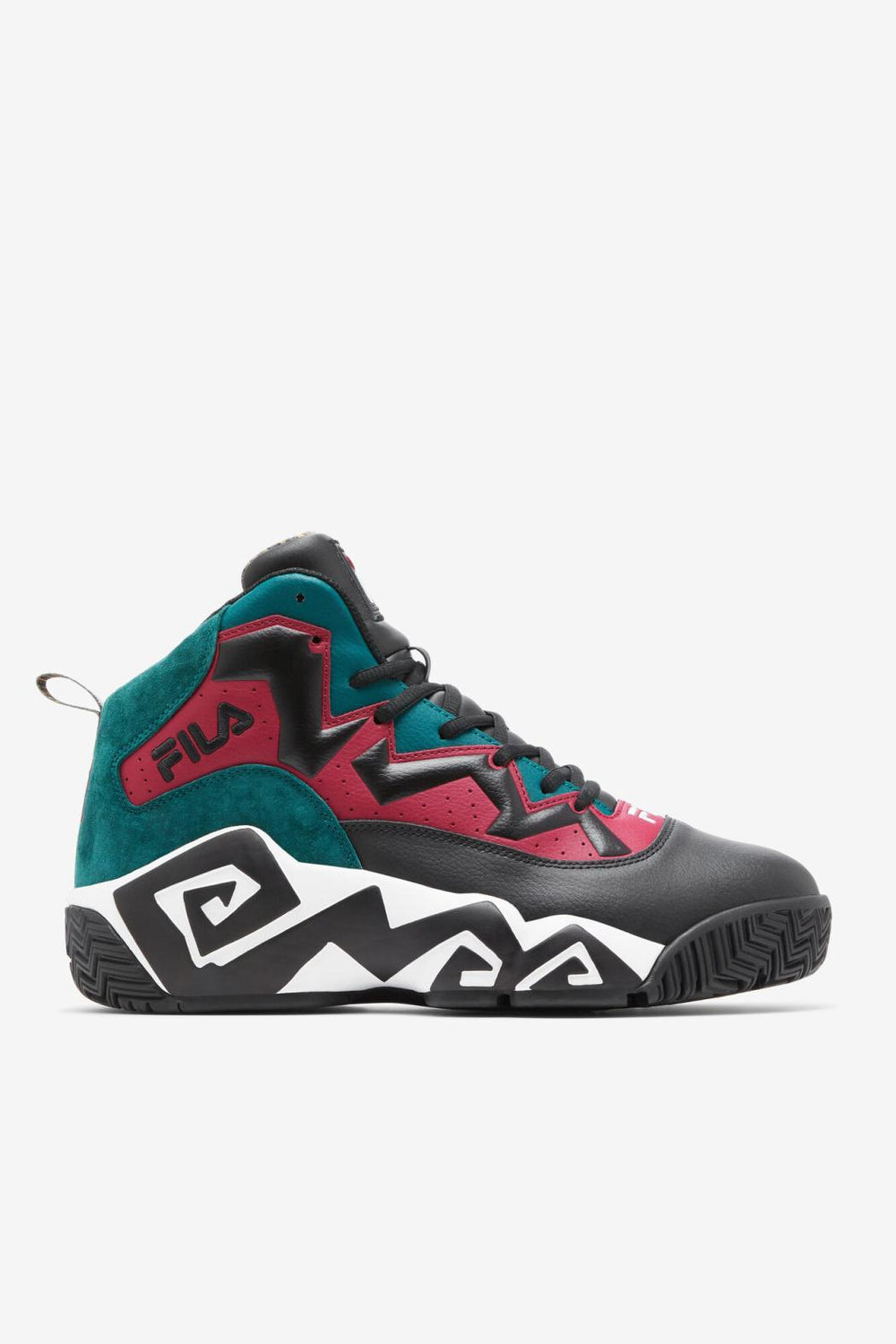FILA Men's MB 014 BLACK / JUNE BUG / SAFFRON | Men Sneakers &amp; Lifestyle