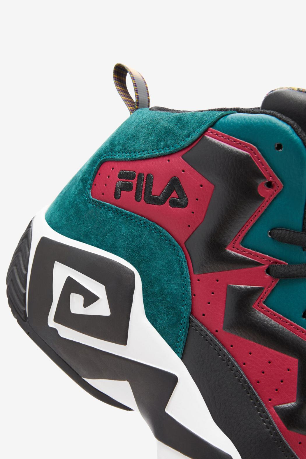 FILA Men's MB 014 BLACK / JUNE BUG / SAFFRON | Men Sneakers &amp; Lifestyle