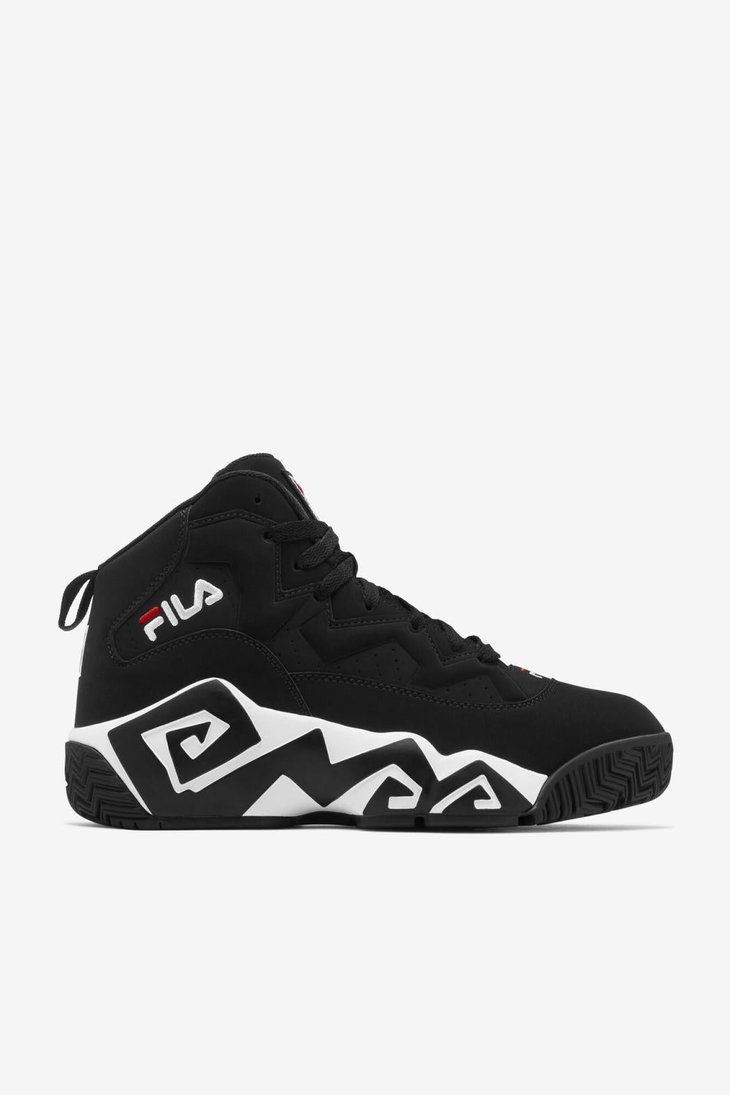 FILA Men's MB 014 BLACK / WHITE / FILA RED | Men Sneakers &amp; Lifestyle