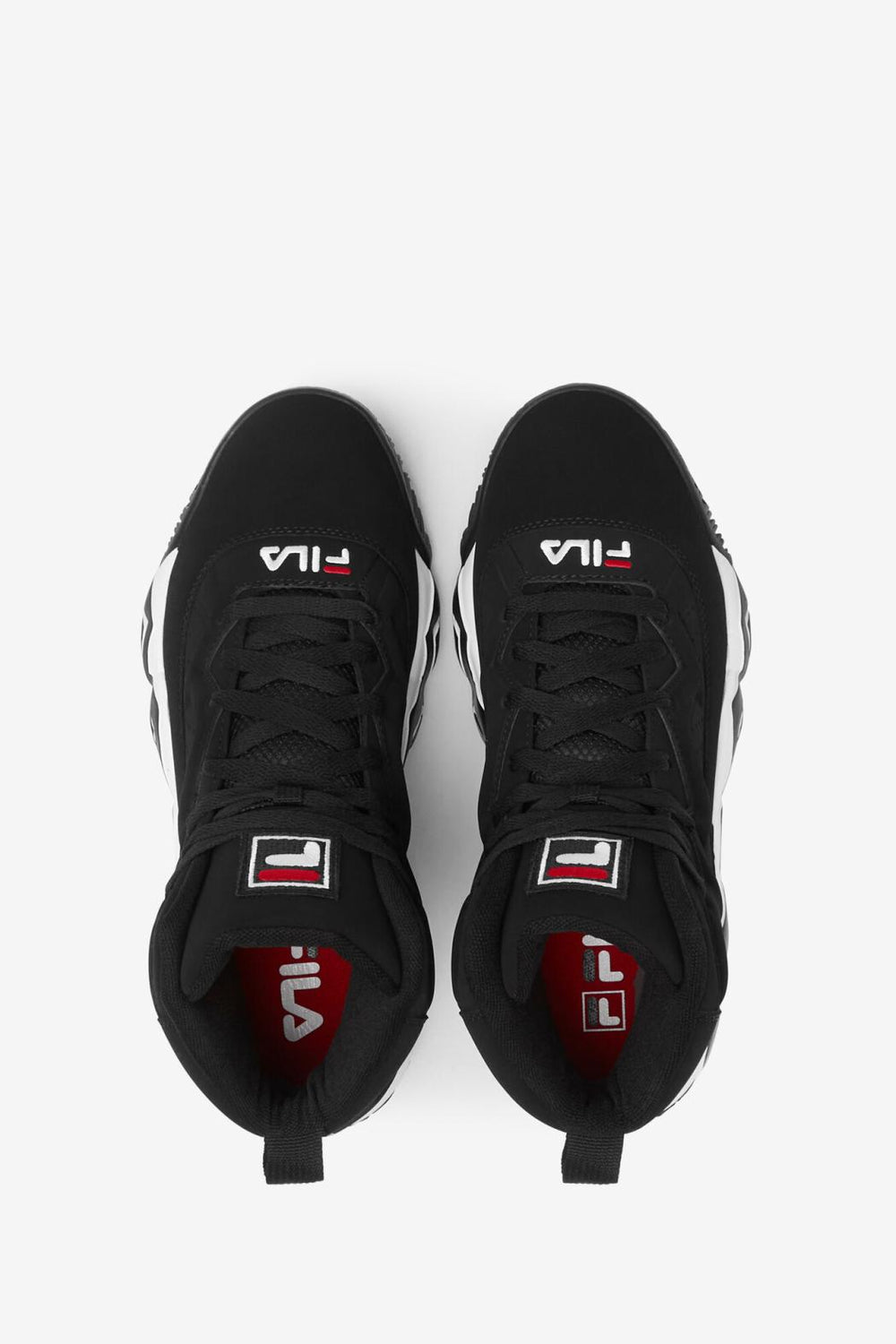 FILA Men's MB 014 BLACK / WHITE / FILA RED | Men Sneakers &amp; Lifestyle