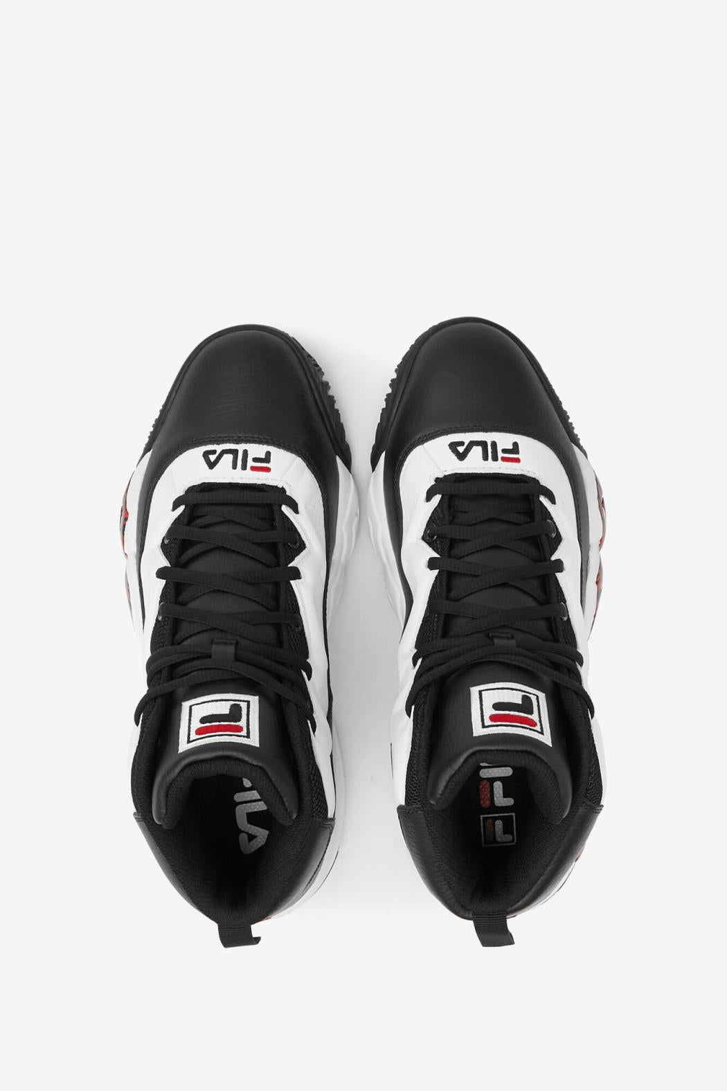 FILA Men's MB 014 BLACK / WHITE / FILA RED | Men Sneakers &amp; Lifestyle