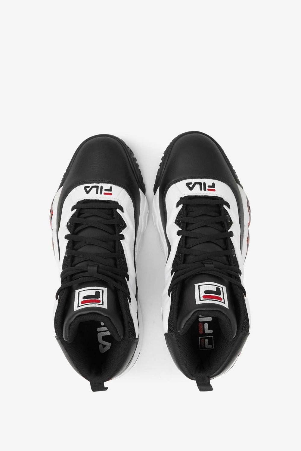 FILA Men's MB 014 BLACK / WHITE / FILA RED | Men Sneakers &amp; Lifestyle