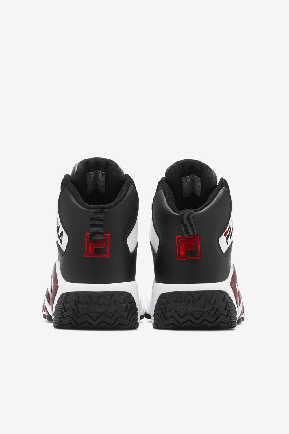 FILA Men's MB 014 BLACK / WHITE / FILA RED | Men Sneakers &amp; Lifestyle