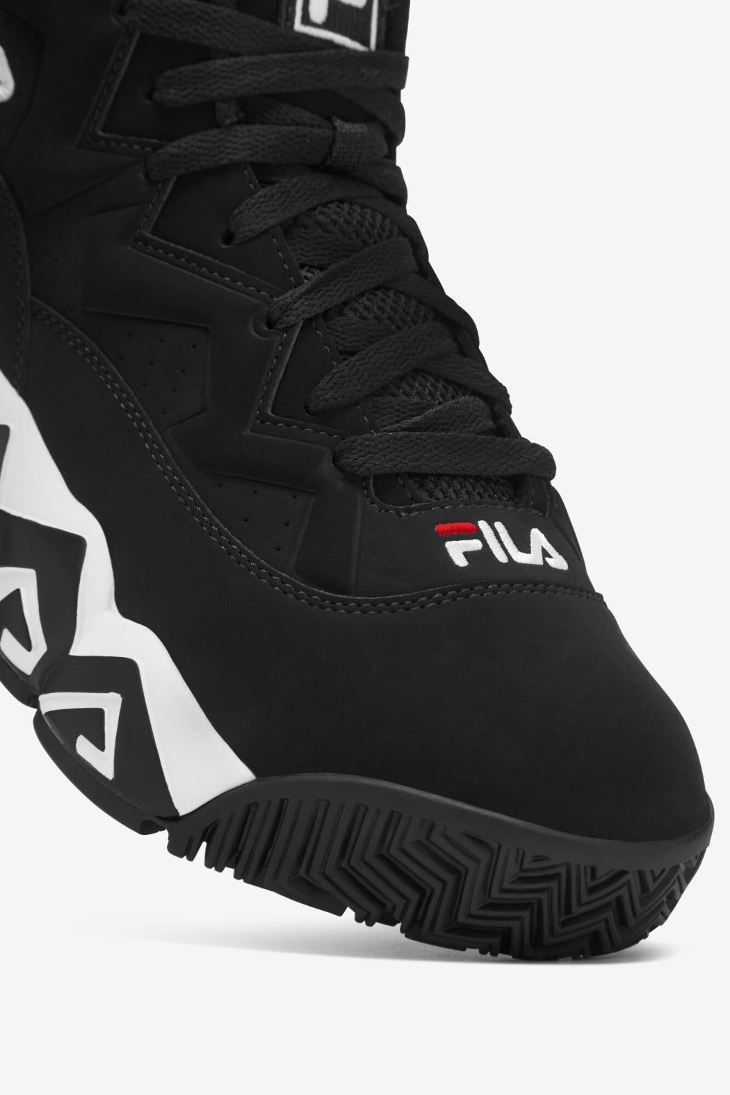 FILA Men's MB 014 BLACK / WHITE / FILA RED | Men Sneakers &amp; Lifestyle