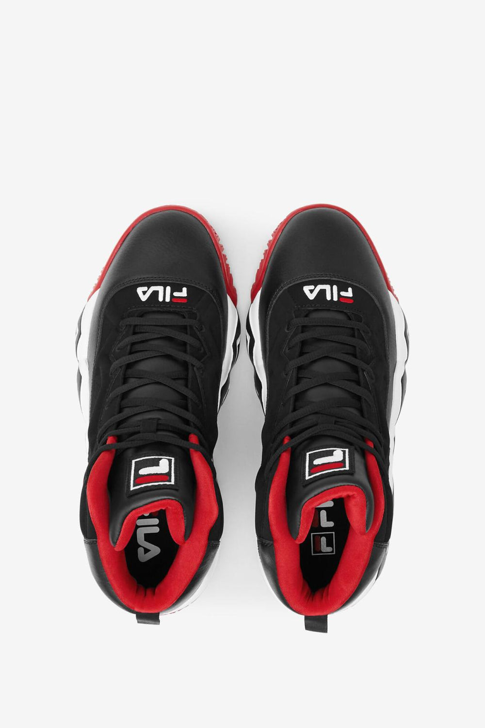 FILA Men's MB 014 BLACK / WHITE / RED | Men Sneakers &amp; Lifestyle