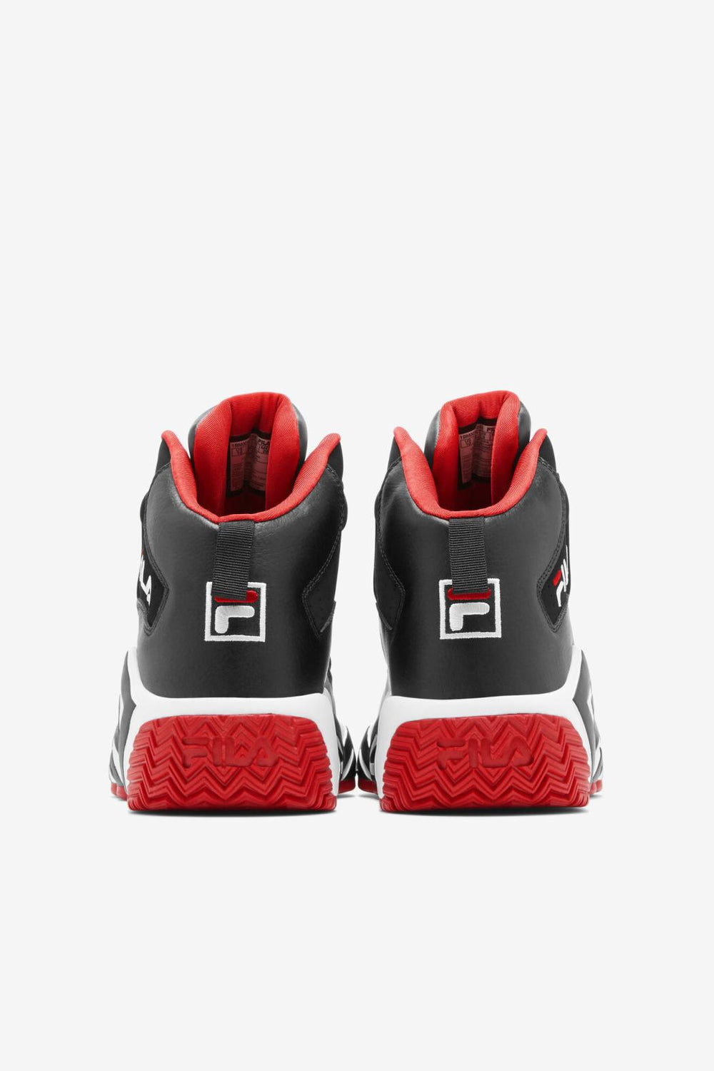 FILA Men's MB 014 BLACK / WHITE / RED | Men Sneakers &amp; Lifestyle