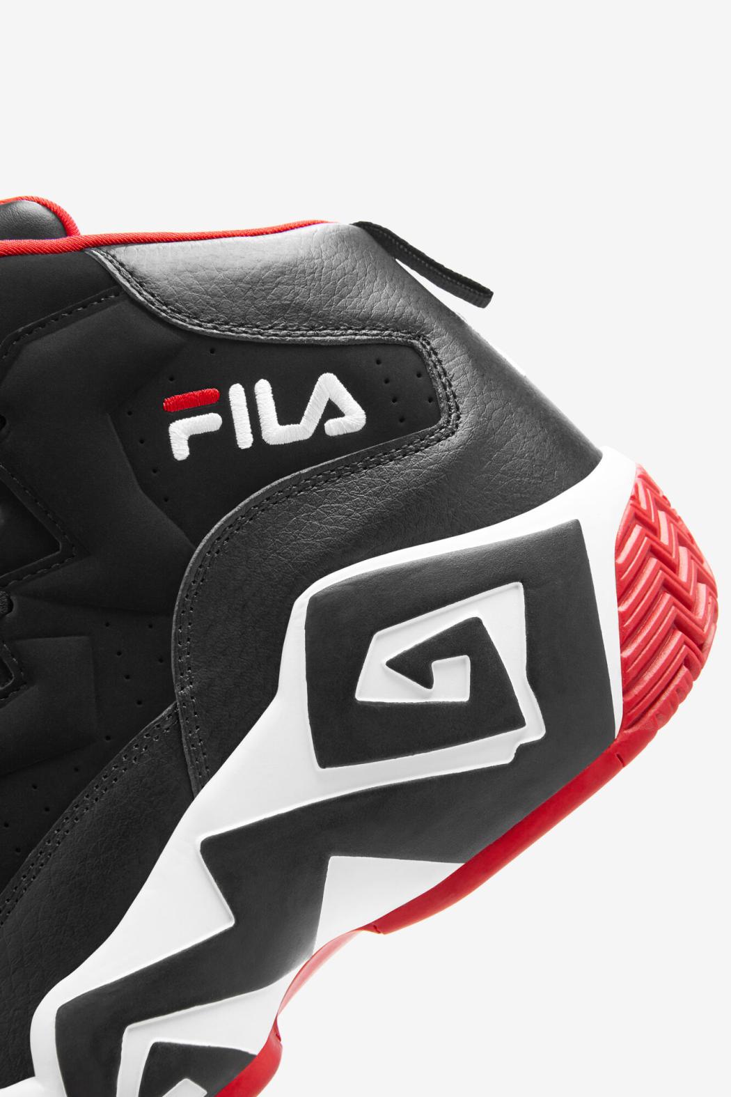 FILA Men's MB 014 BLACK / WHITE / RED | Men Sneakers &amp; Lifestyle