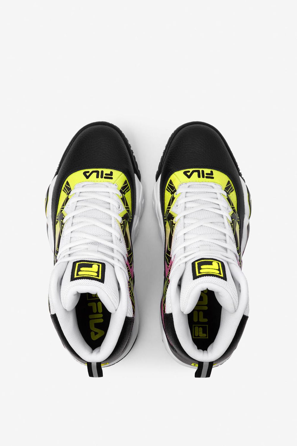 FILA Men's MB 016 BLACK / SAFETY YELLOW / WHITE | Men Sneakers &amp; Lifestyle