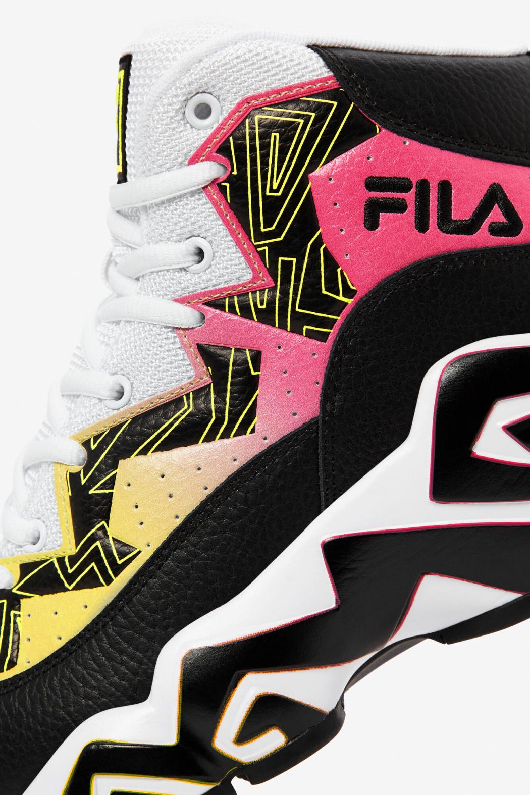 FILA Men's MB 016 BLACK / SAFETY YELLOW / WHITE | Men Sneakers &amp; Lifestyle