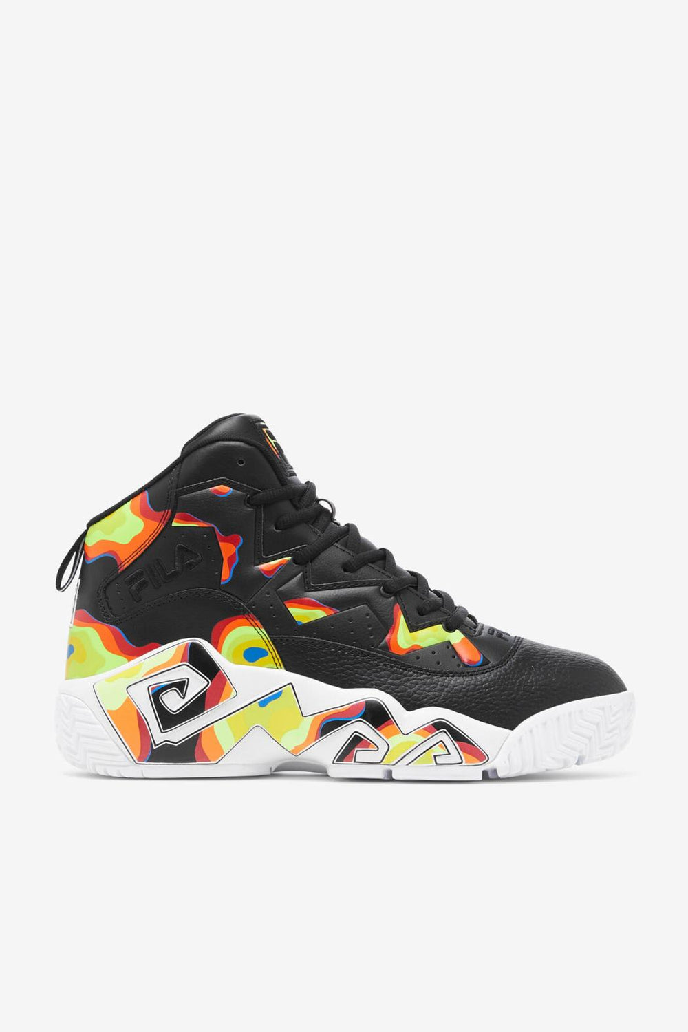 FILA Men's MB 024 BLACK / RED ORANGE / FILA RED | Men Sneakers &amp; Lifestyle