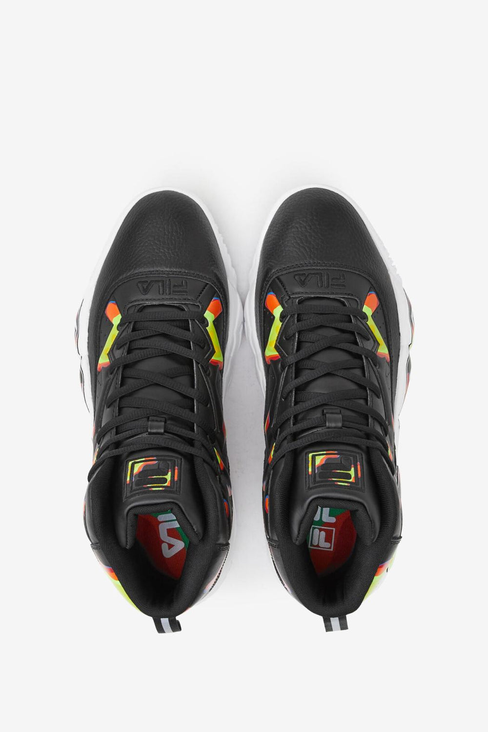 FILA Men's MB 024 BLACK / RED ORANGE / FILA RED | Men Sneakers &amp; Lifestyle