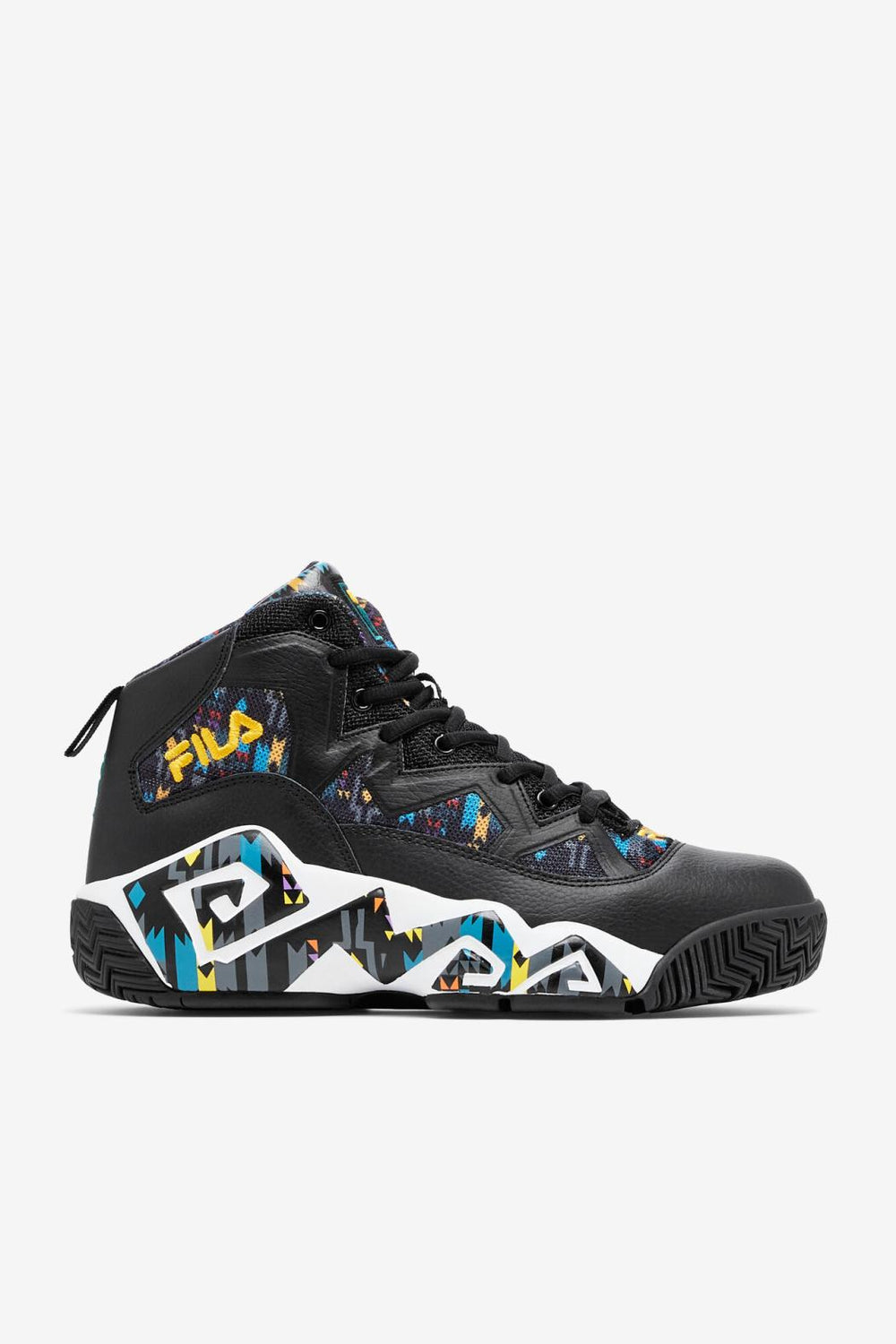 FILA Men's MB 042 BLACK / JUNE BUG / SAFFRON | Men Sneakers &amp; Lifestyle