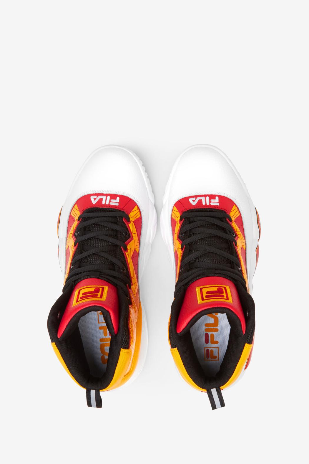 FILA Men's MB 123 WHITE / GOLD FUSION / RED | Men Sneakers &amp; Lifestyle