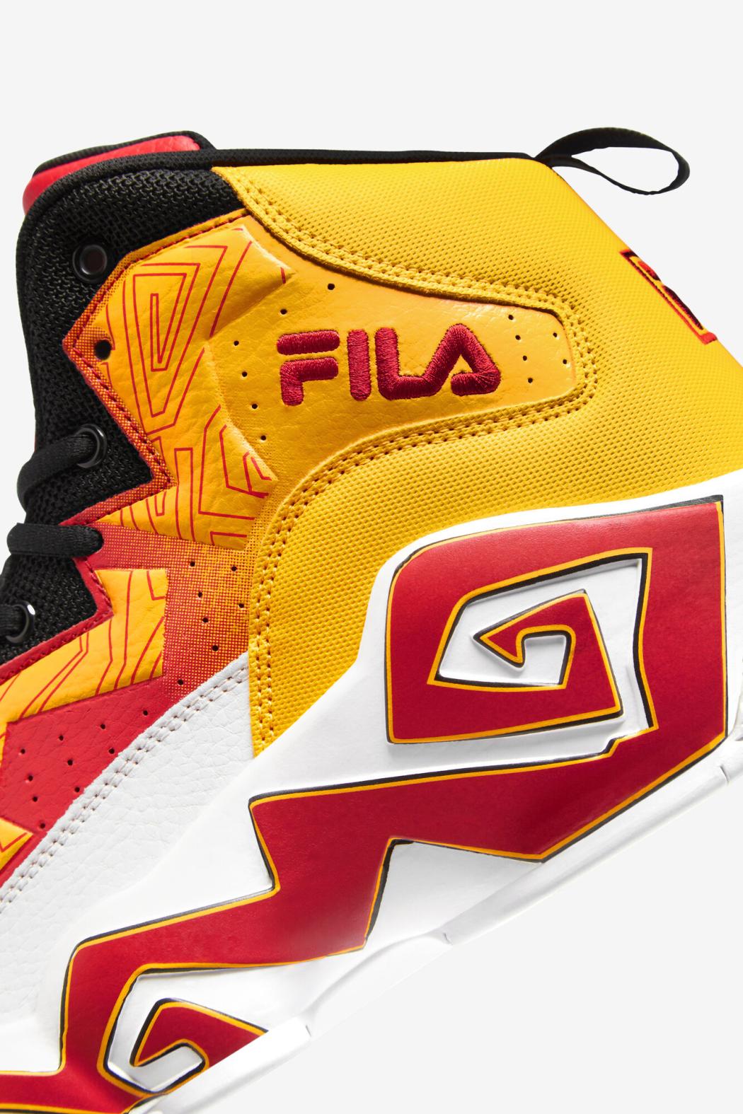 FILA Men's MB 123 WHITE / GOLD FUSION / RED | Men Sneakers &amp; Lifestyle