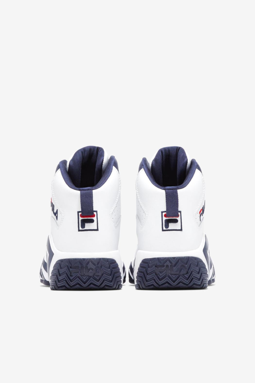 FILA Men's MB 125 WHITE / NAVY / RED | Men Sneakers &amp; Lifestyle