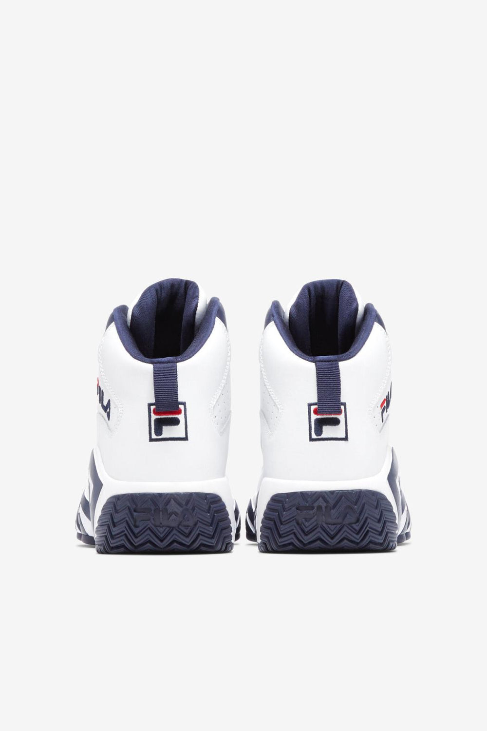 FILA Men's MB 125 WHITE / NAVY / RED | Men Sneakers &amp; Lifestyle