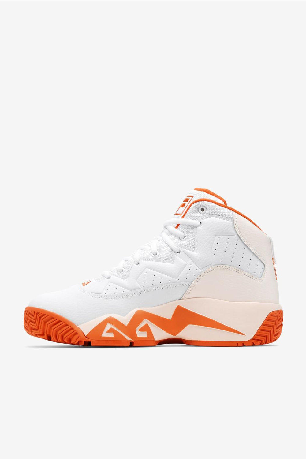 FILA Men's MB 128 WHITE / MANDARIN RED / GARDENIA | Men Sneakers &amp; Lifestyle