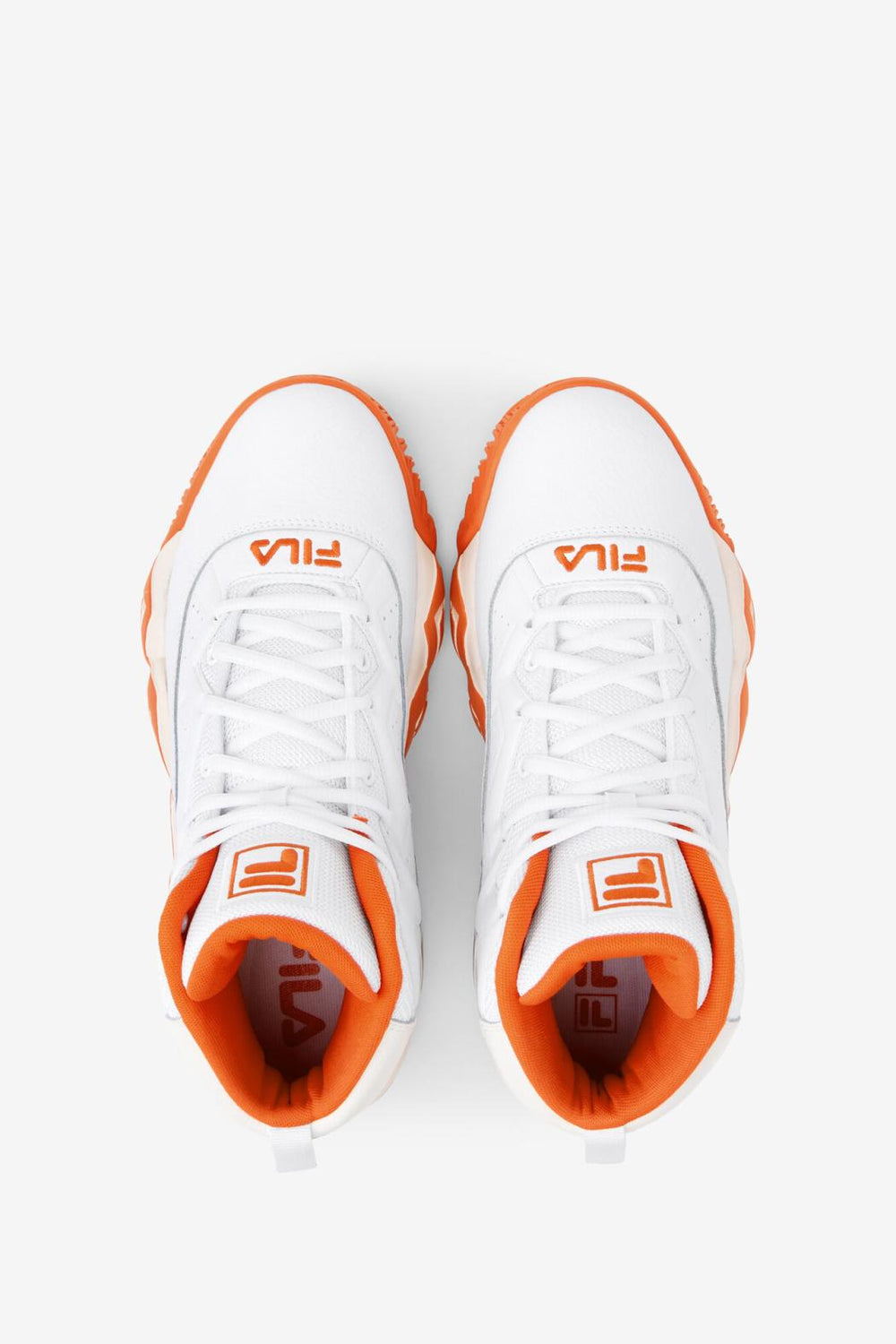FILA Men's MB 128 WHITE / MANDARIN RED / GARDENIA | Men Sneakers &amp; Lifestyle