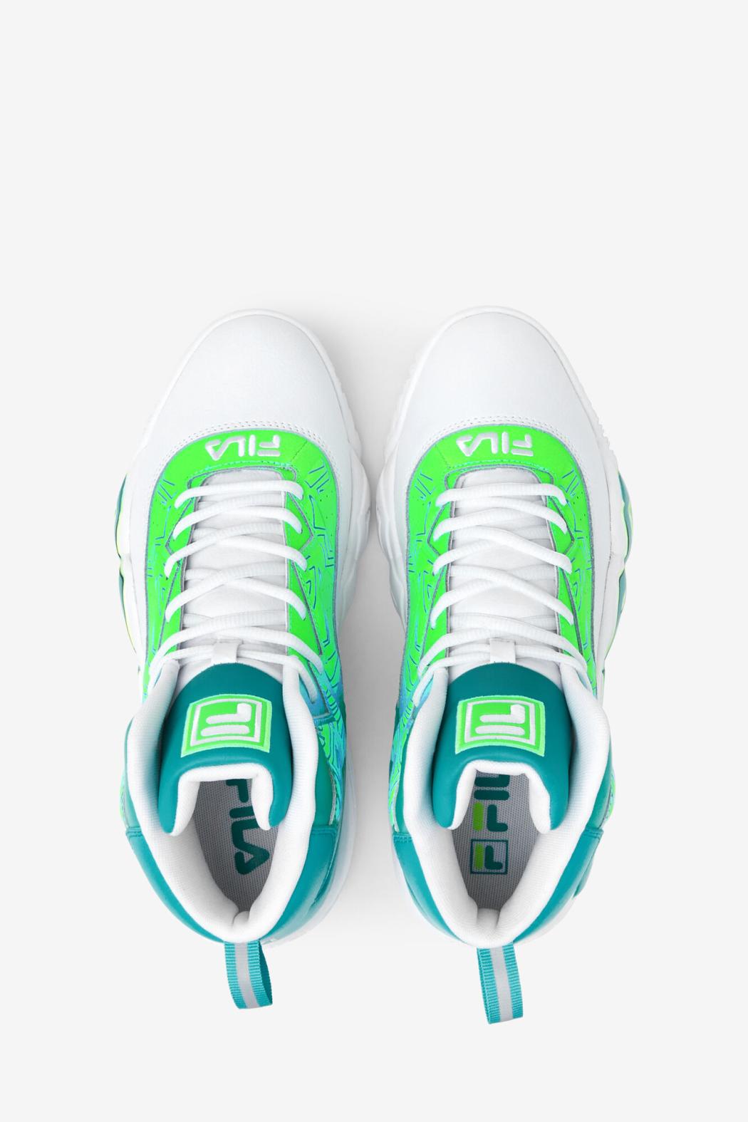 FILA Men's MB 142 WHITE / CERAMIC / GREEN GECKO | Men Sneakers &amp; Lifestyle
