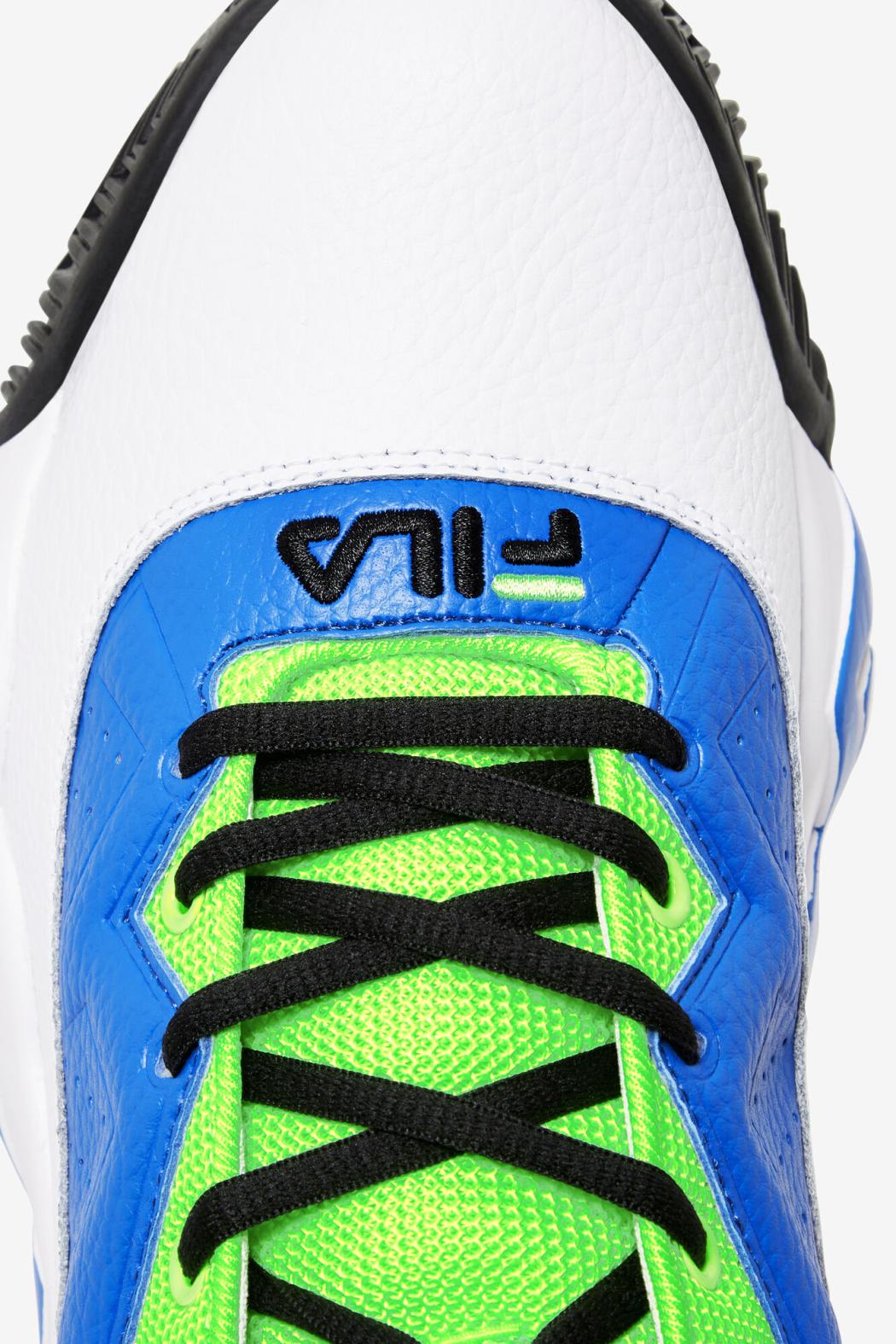 FILA Men's MB 143 WHITE / ELECTRIC BLUE / GREEN GECKO | Men Sneakers &amp; Lifestyle