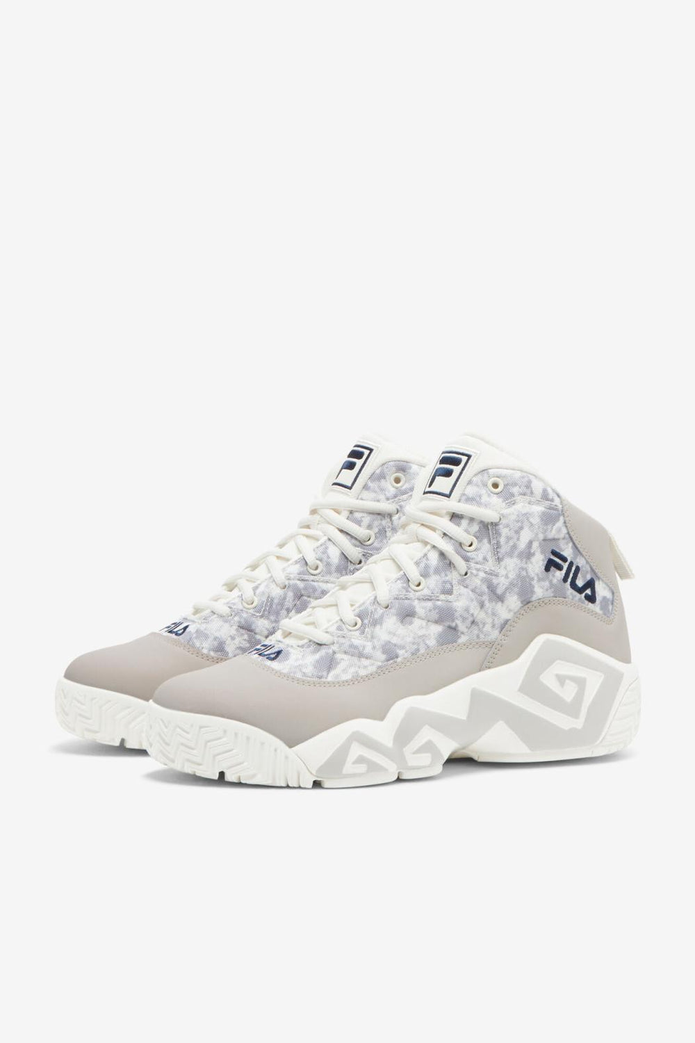 FILA Men's MB 147 SNOW WHITE / PUMICE STONE / FILA NAVY | Men Sneakers &amp; Lifestyle