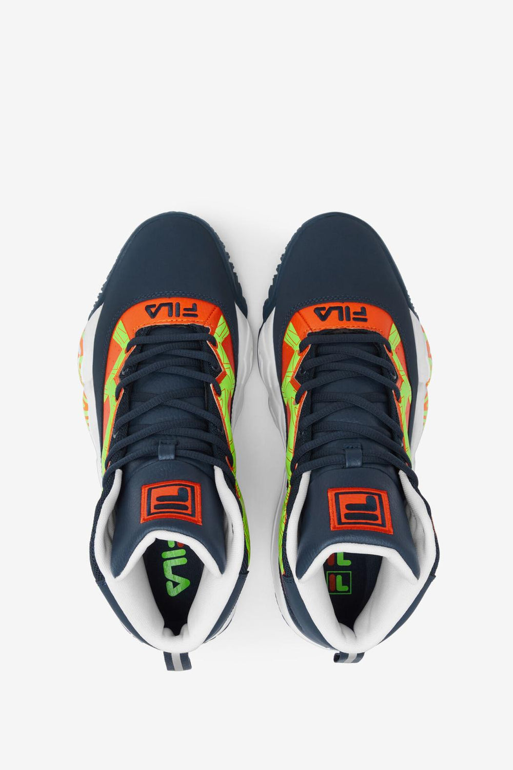 FILA Men's MB 423 DRESS BLUE / RED ORANGE / WHITE | Men Sneakers &amp; Lifestyle