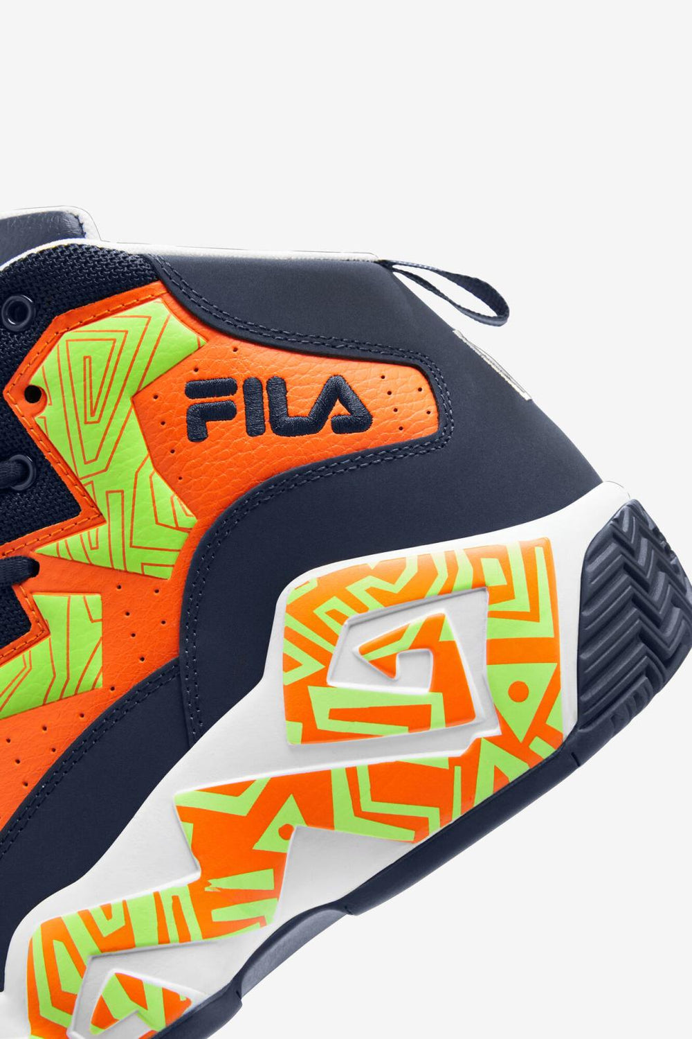 FILA Men's MB 423 DRESS BLUE / RED ORANGE / WHITE | Men Sneakers &amp; Lifestyle