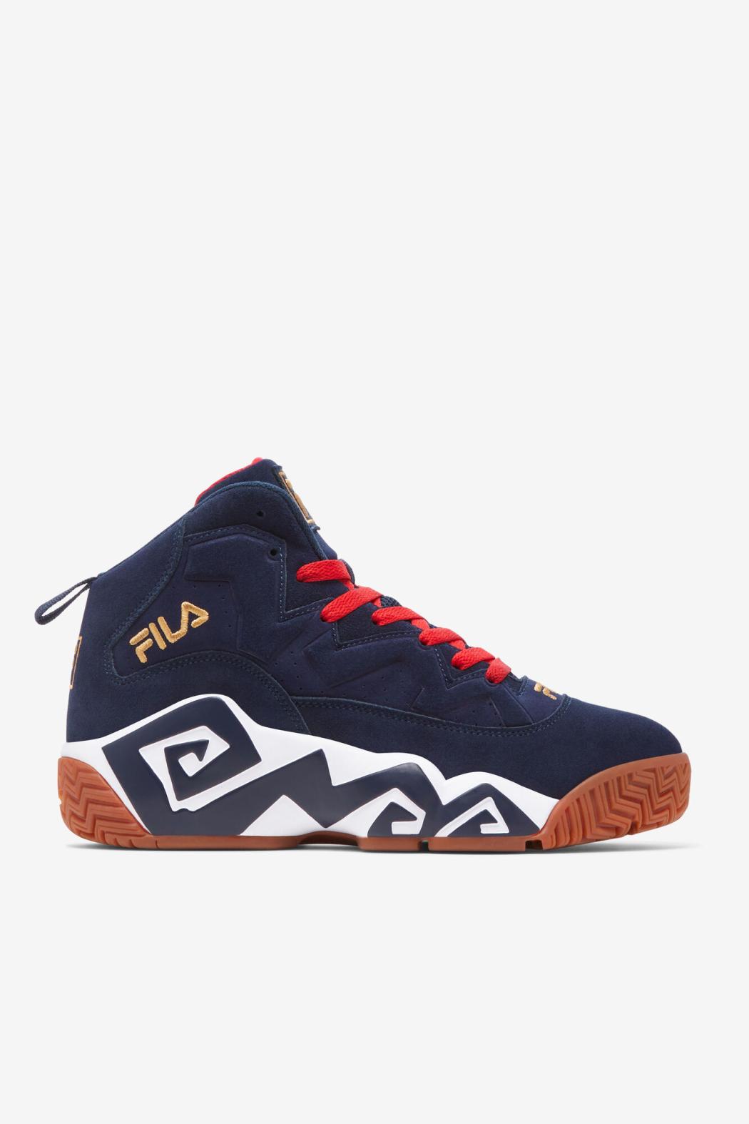 FILA Men's MB 424 NAVY / WHITE / METALLIC GOLD | Men Sneakers &amp; Lifestyle