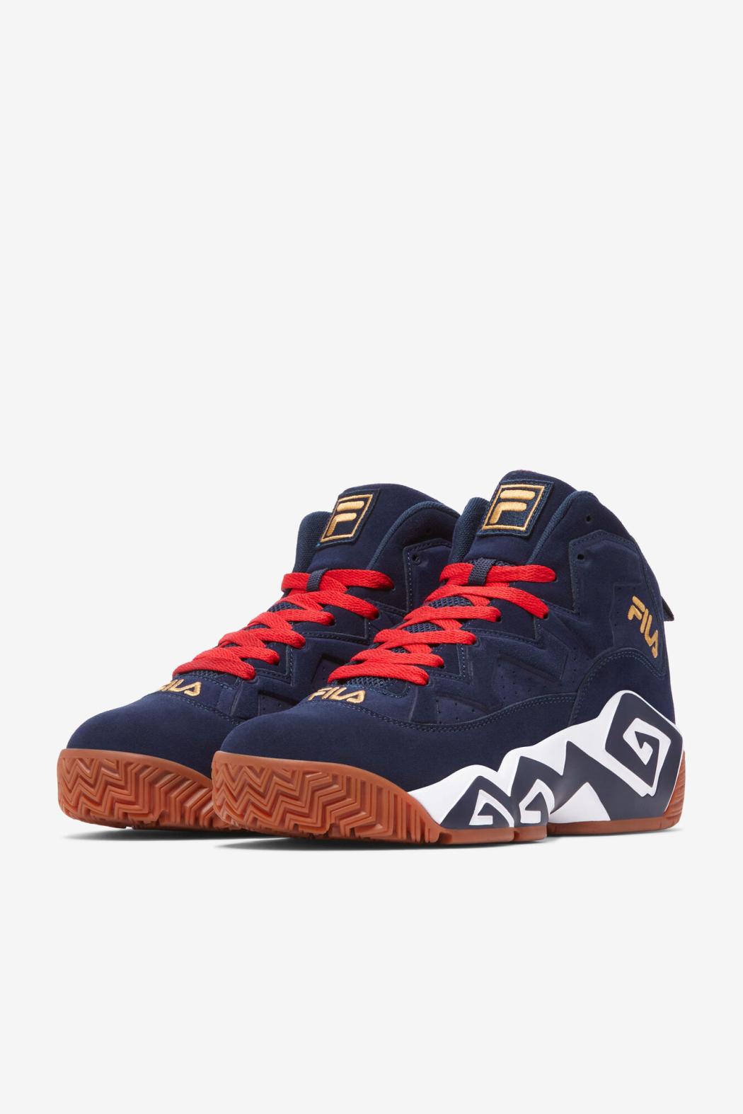FILA Men's MB 424 NAVY / WHITE / METALLIC GOLD | Men Sneakers &amp; Lifestyle