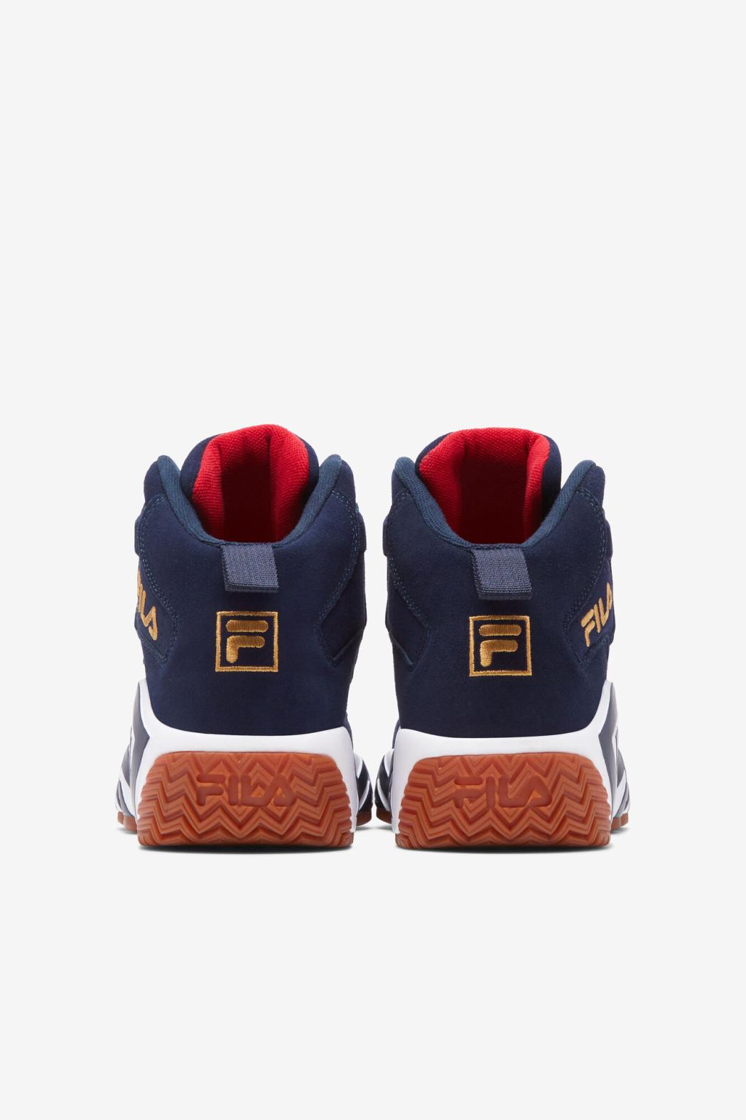 FILA Men's MB 424 NAVY / WHITE / METALLIC GOLD | Men Sneakers &amp; Lifestyle