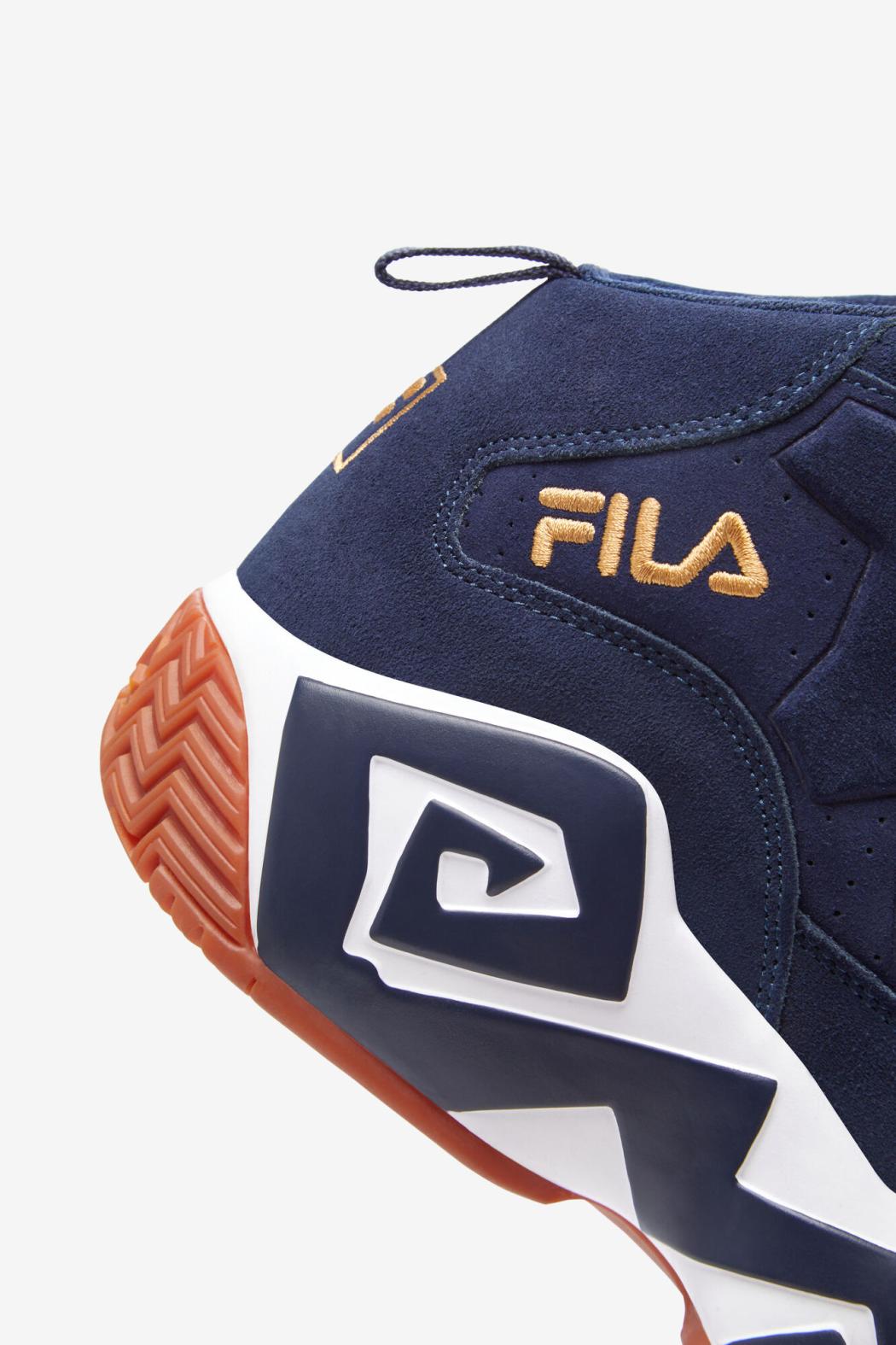 FILA Men's MB 424 NAVY / WHITE / METALLIC GOLD | Men Sneakers &amp; Lifestyle